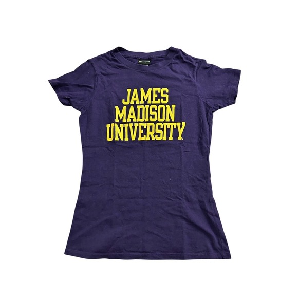 Champion Tops - Champion Women's Small T-shirt James Madison University Short Sleeve